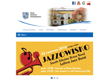 Tablet Screenshot of dkchwalowice.pl